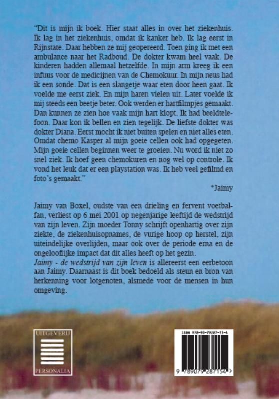 Achterkant van Jaimy