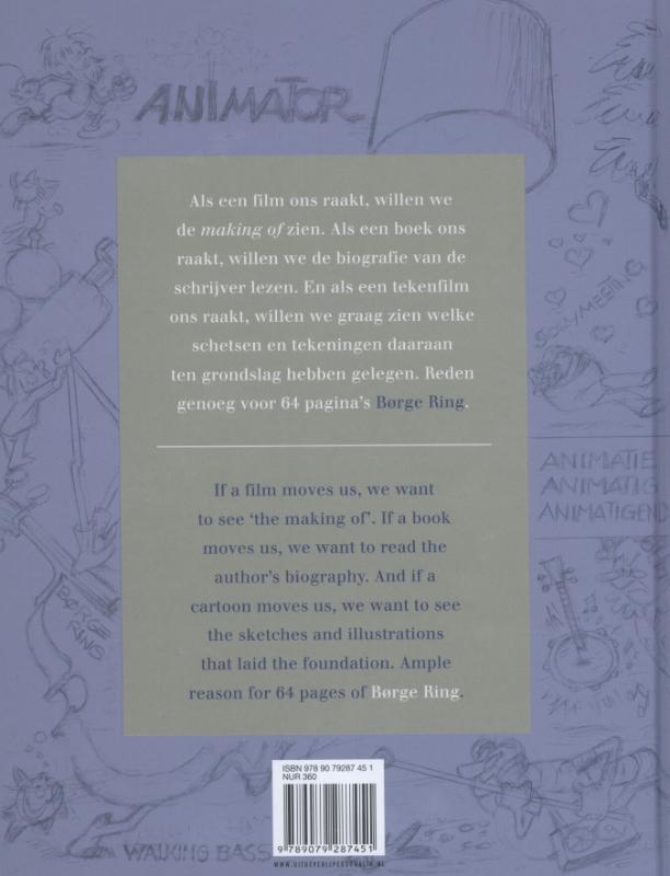 Achterkant van De kunst van / The art of Borge Ring