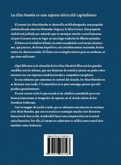 Achterkant van Los Altos Mandos