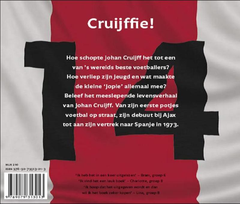 Achterkant van Cruijffie!
