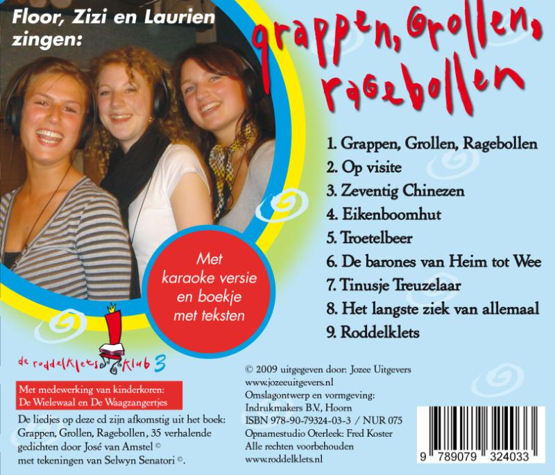 Achterkant van Grappen, Grollen, Ragebollen