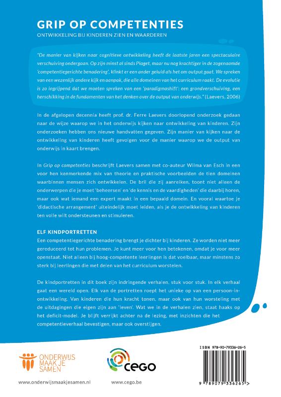 Achterkant van Grip op competenties