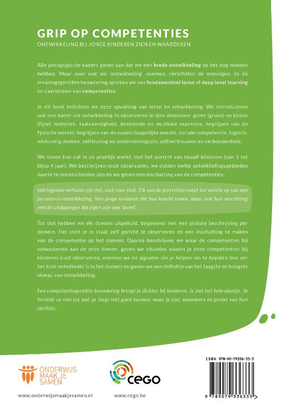 Achterkant van Grip op competenties