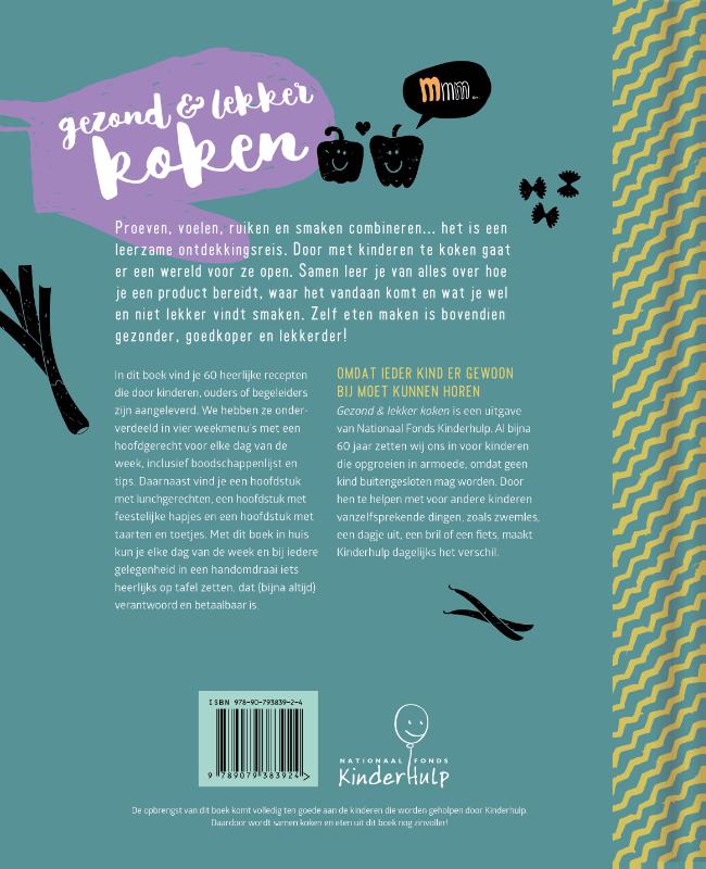 Achterkant van Gezond en lekker koken