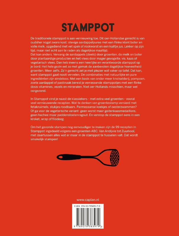 Achterkant van Stamppot