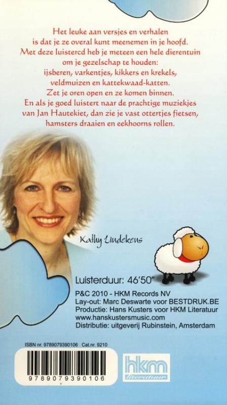 Achterkant van Kathy Lindekens leest