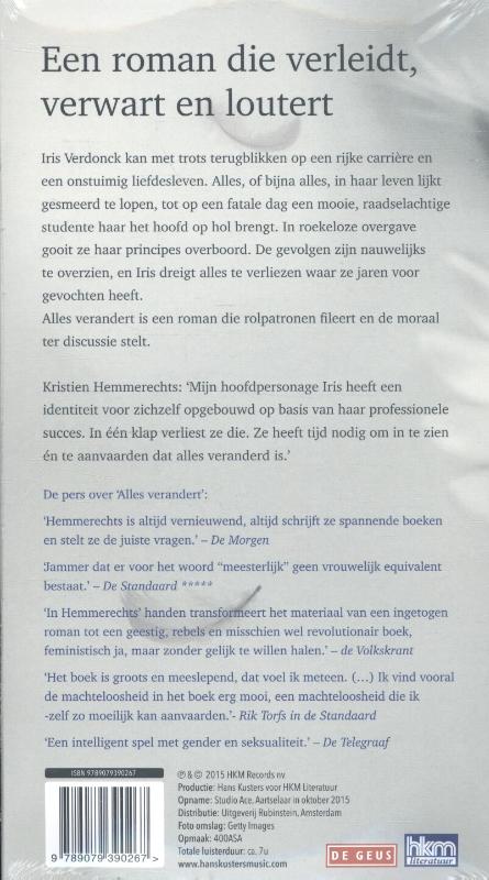 Achterkant van Alles verandert