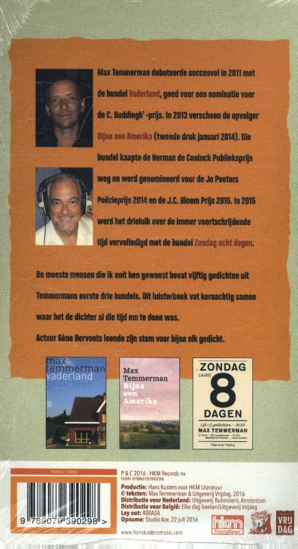 Achterkant van De meeste mensen die ik ooit ben geweest