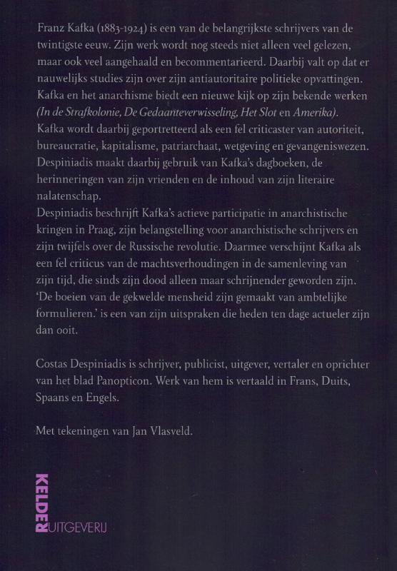 Achterkant van Kafka en het anarchisme