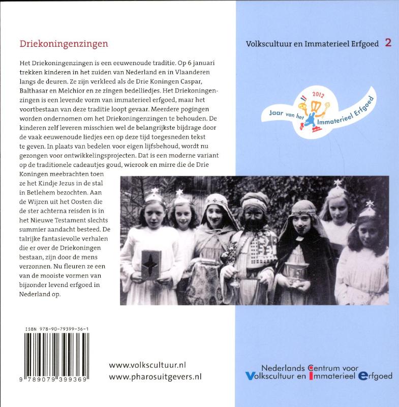 Achterkant van Driekoningenzingen