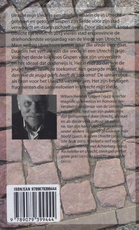 Achterkant van Utrecht mijn vrede