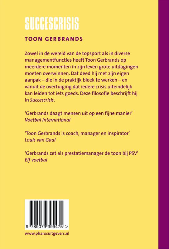 Achterkant van De succescrisis