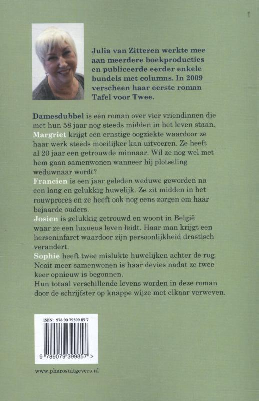 Achterkant van Damesdubbel