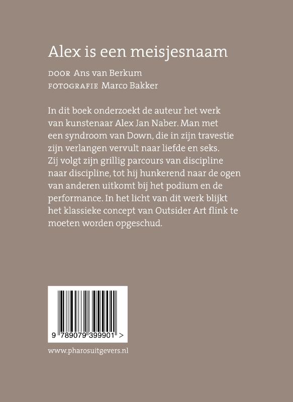 Achterkant van Alex is een meisjesnaam