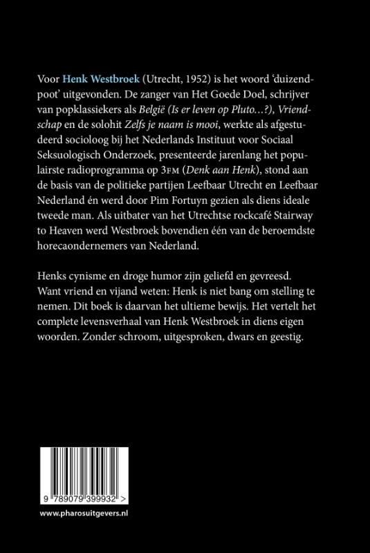 Achterkant van HENK