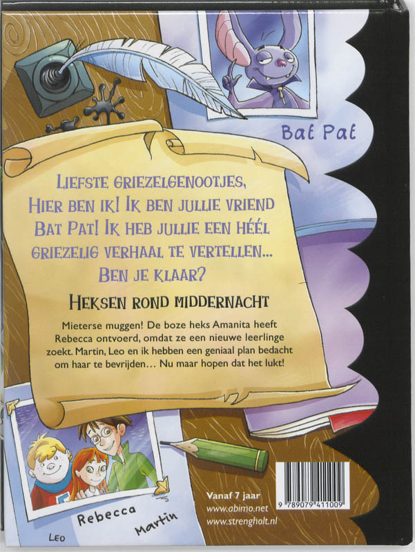 Achterkant van Heksen rond middernacht