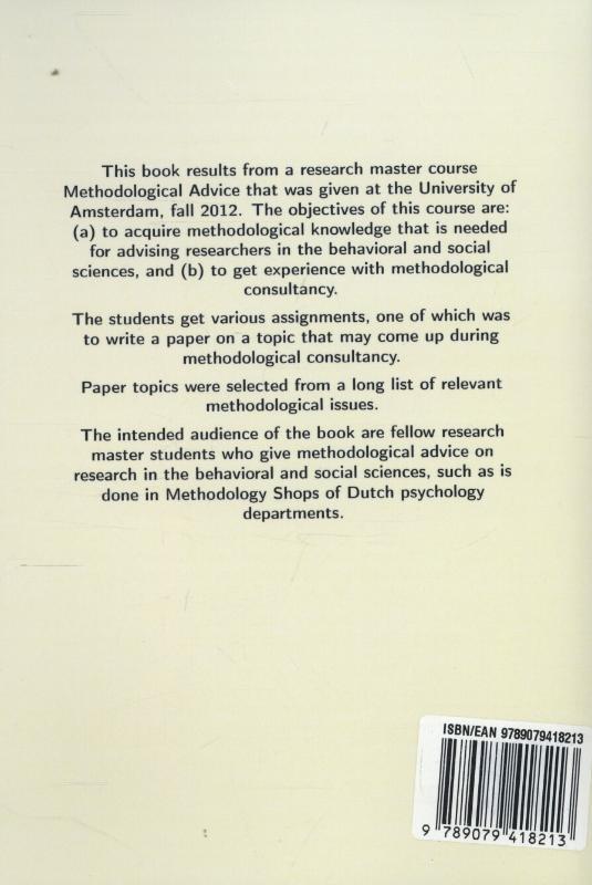 Achterkant van selected topics 2012