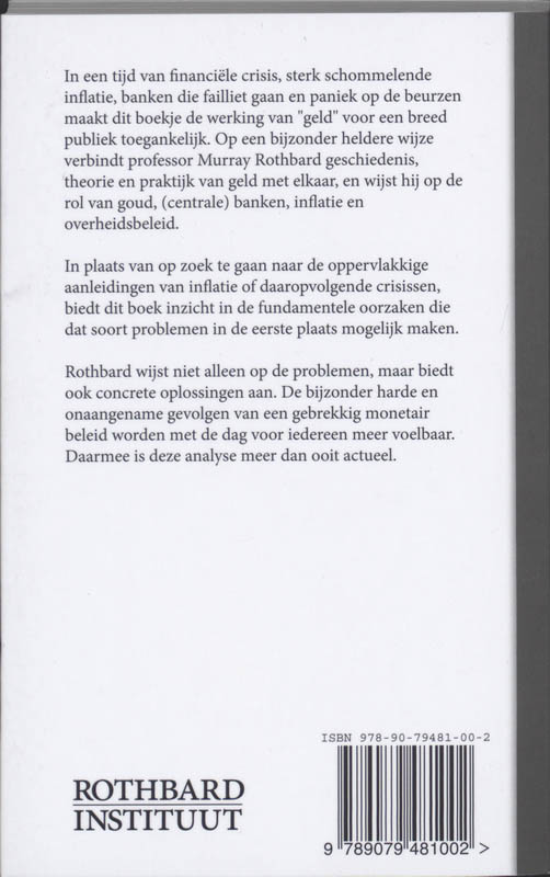Achterkant van Wat heeft de overheid met ons geld gedaan?