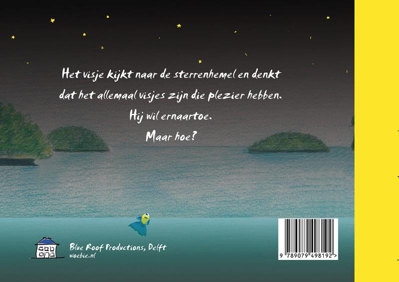 Achterkant van Het visje dat verliefd was op de hemel