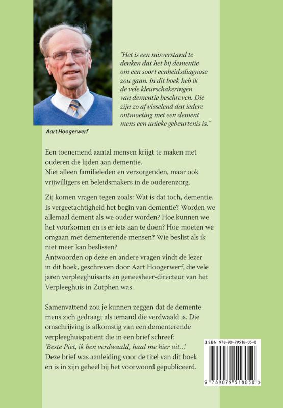 Achterkant van Ik ben verdwaald