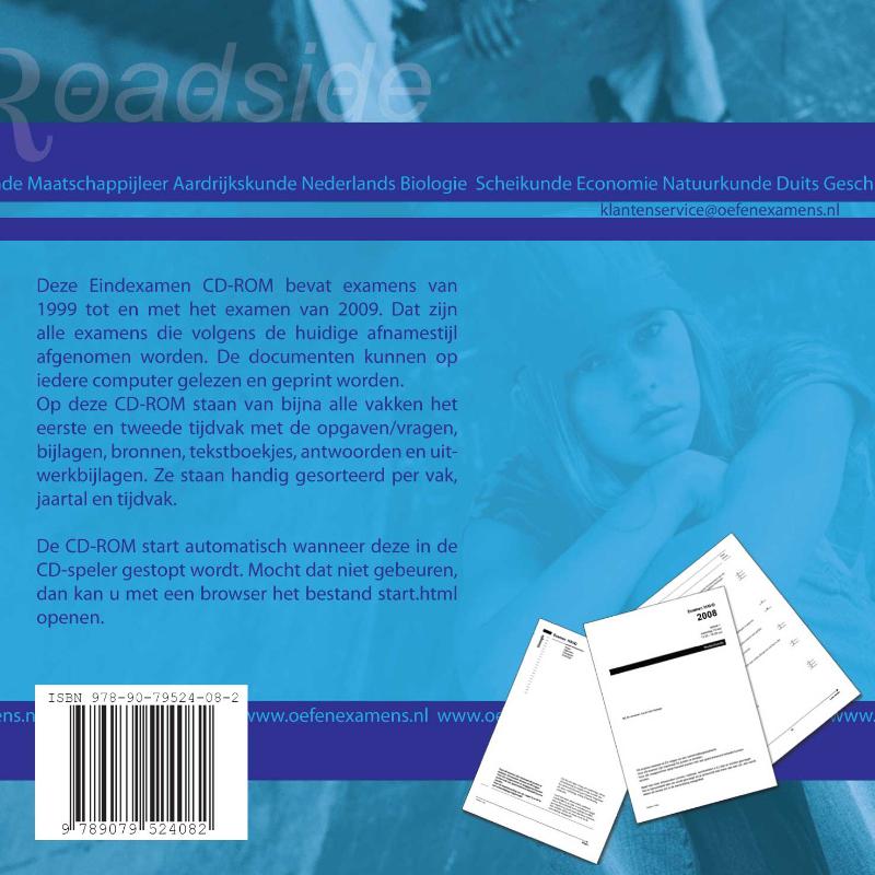 Achterkant van HAVO 2010