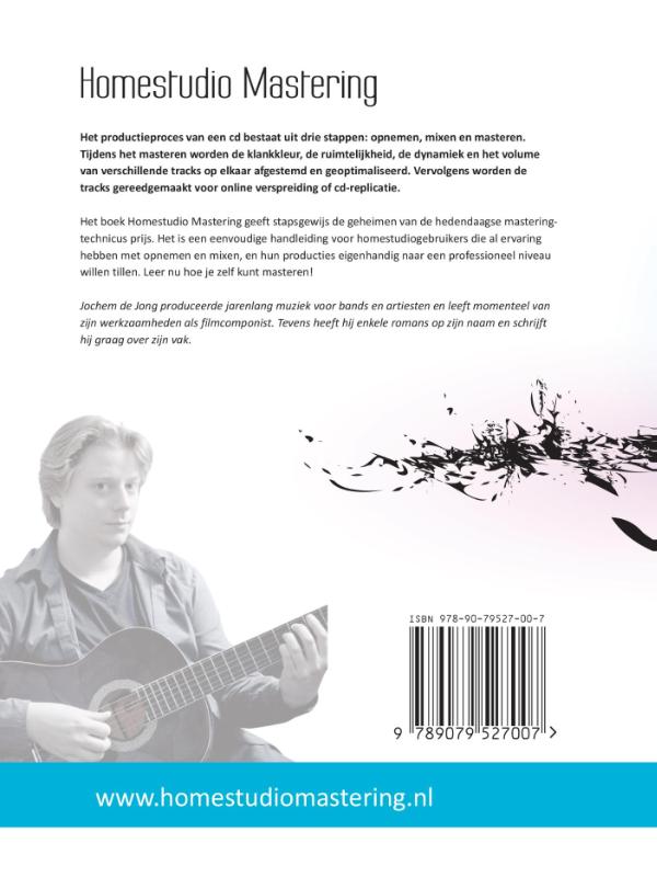 Achterkant van Homestudio mastering