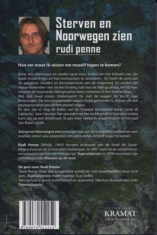 Achterkant van Sterven en Noorwegen zien