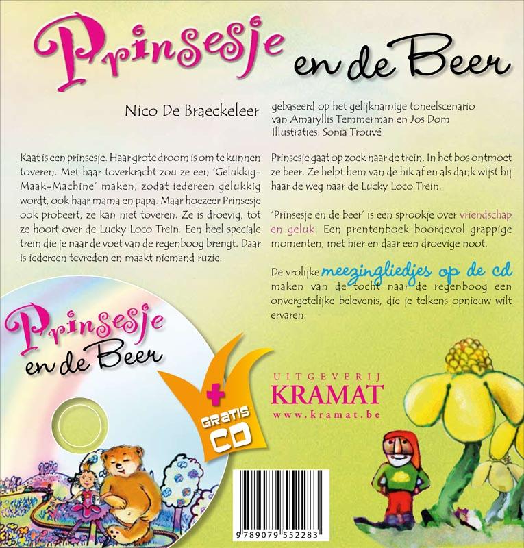 Achterkant van Prinsesje en de beer