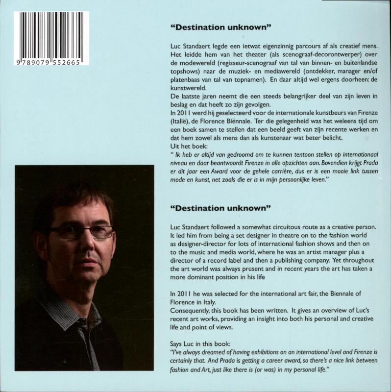 Achterkant van Destination unknown / Onbekende bestemmin