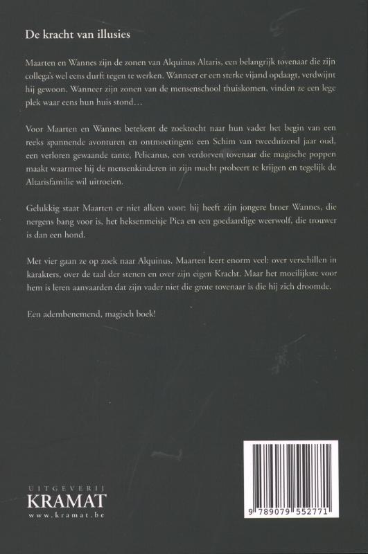 Achterkant van De zonen van de tovenaar