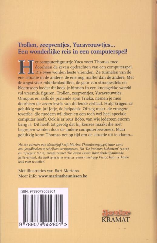 Achterkant van De zeven levels