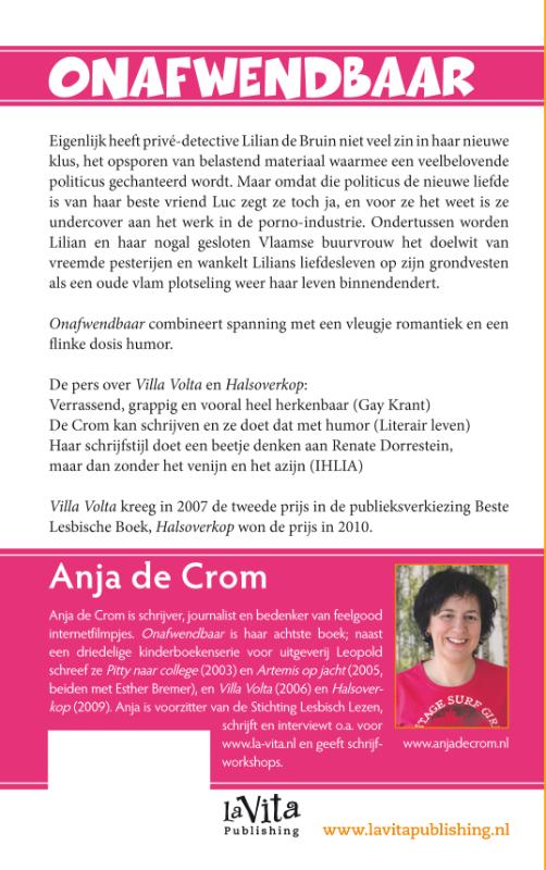 Achterkant van Onafwendbaar