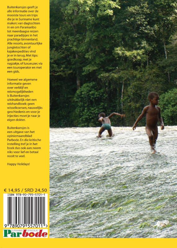 Achterkant van Suriname