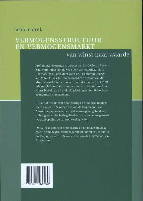 Achterkant van Opgavenbundel