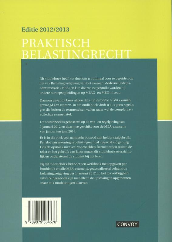 Achterkant van 2012/2013