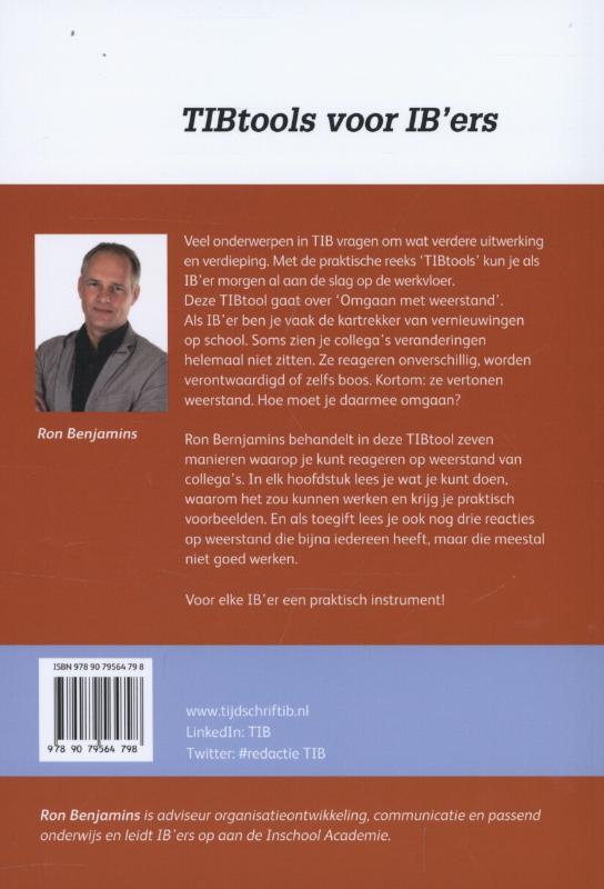 Achterkant van Omgaan met weerstand