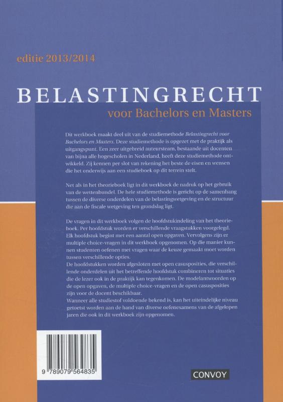 Achterkant van Werkboek