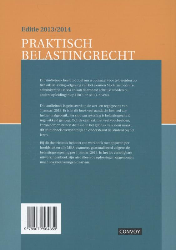 Achterkant van Theorieboek