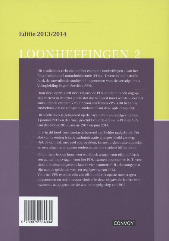 Achterkant van deel 2, editie 2013/2014