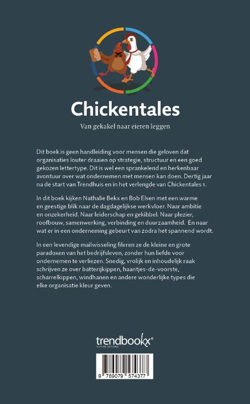 Achterkant van Chickentales