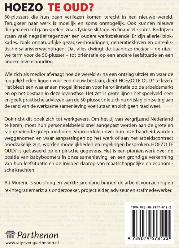 Achterkant van Hoezo te oud?