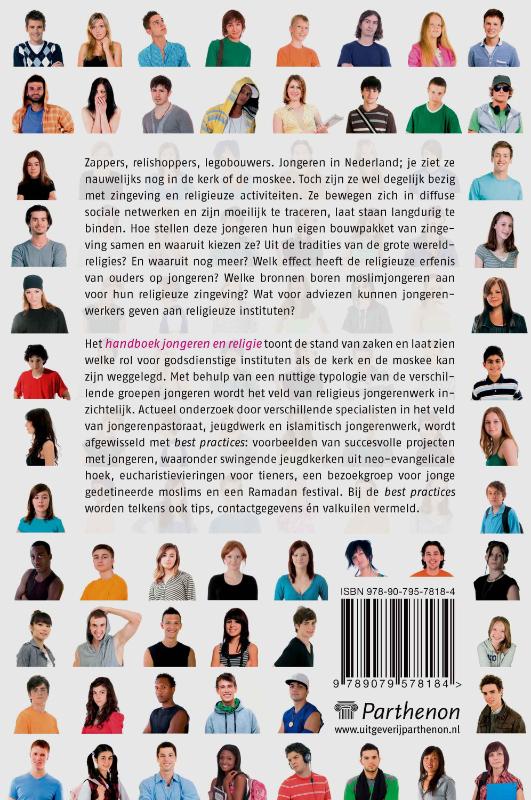 Achterkant van Handboek jongeren en religie