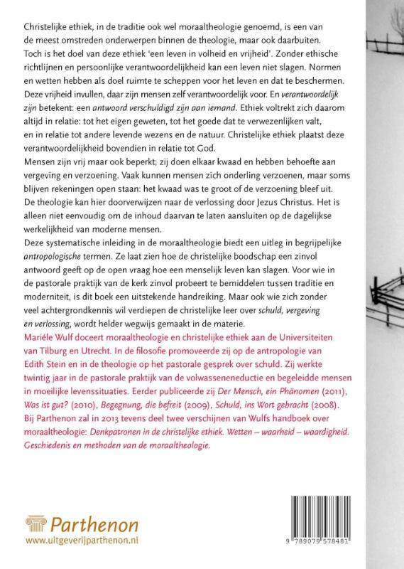 Achterkant van 1 Een antropologie van de christelijke ethiek