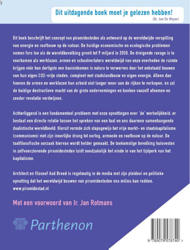 Achterkant van Piramidesteden. Afscheid van het kapitalisme, wereldwijde armoede en roofbouw op de natuur