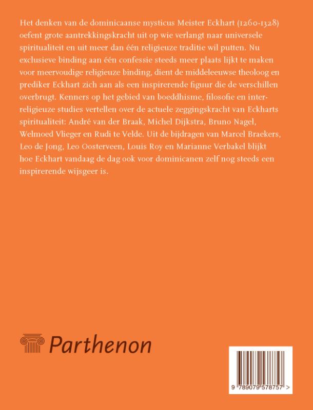 Achterkant van De spiritualiteit van Meister Eckhart