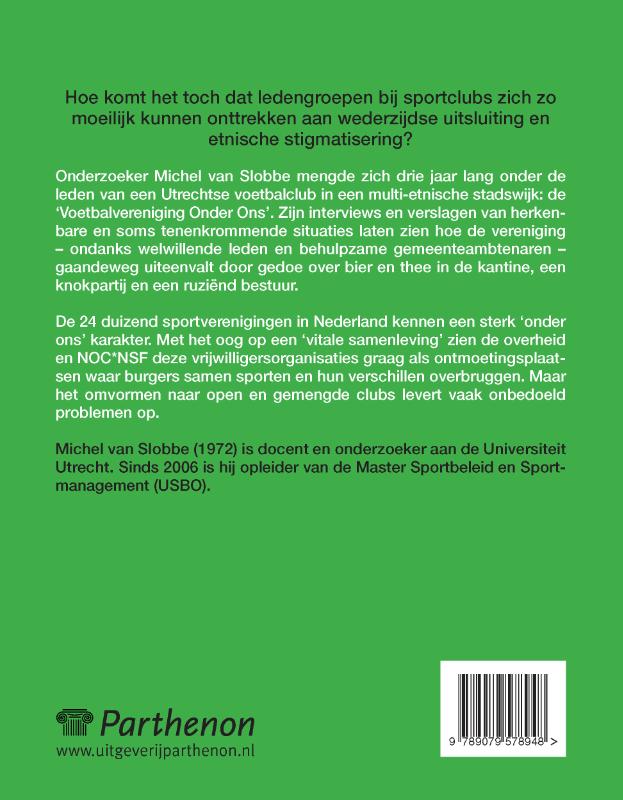 Achterkant van Onder ons