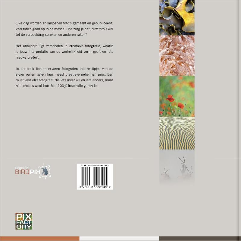 Achterkant van Praktijkboek creatieve natuurfotografie