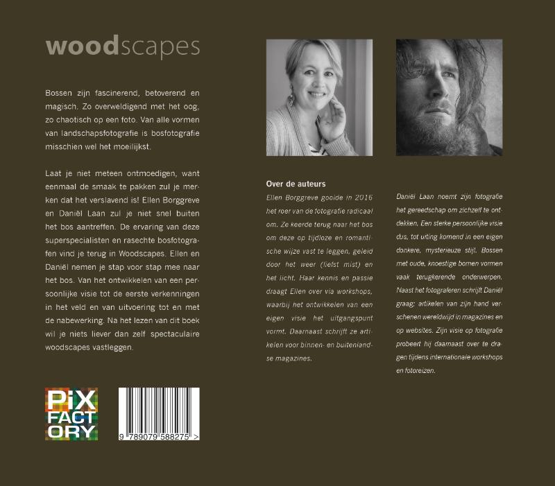 Achterkant van Woodscapes