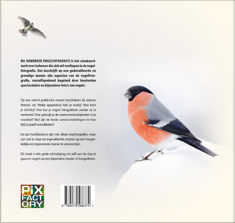 Achterkant van Handboek Vogelfotografie