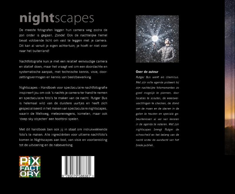 Achterkant van Nightscapes